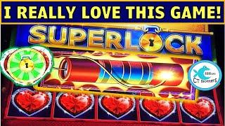 SUPERLOCK JACKPOT IS THE SLOT MACHINE I MISS MOST!  GOOD LUCK TO EVERYONE HEADED TO CT CASINOS!