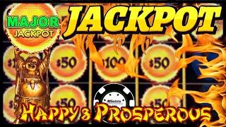 HIGH LIMIT Dragon Link Happy & Prosperous HANDPAY JACKPOT $50 BONUS ROUND Slot Machine Casino