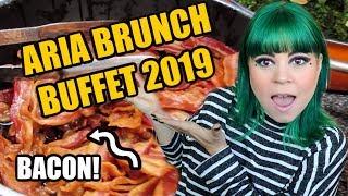 ALL THE FOOD at the Aria Las Vegas brunch buffet 2019