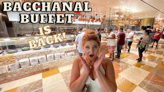Bacchanal Buffet in Las Vegas Returns!  Grand Reopening Review!