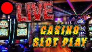 LIVE AT THE CASINO  LETS WIN SOME JACKPOTS!