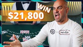 $20,000 Massive Blackjack Win - Coffee and Blackjack Episode 7