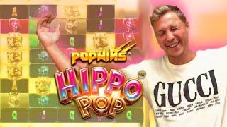 HIPPO POP EPIC BIG WIN BY MASSE (THE KING OF CASINODADDY)
