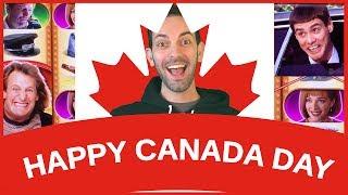Happy 150th Canada with Jim Carrey!  SPINNING  SATURDAYS  Slot Machine Pokies HD