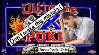 Don’t make the same mistake I did‍️! Ultimate Poker and Double Jackpot 7’s