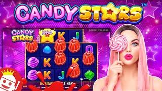 CANDY STARS DELIVERS BIG WIN  MAX STAR MULTIPLIER
