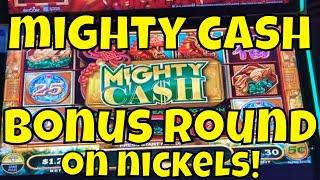 Mighty Cash - Bonus Round Hit on Nickels!