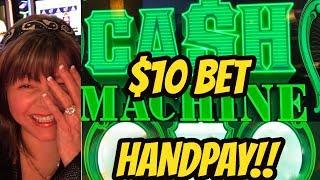 I DID IT! MY FIRST HANDPAY ON CASH MACHINE