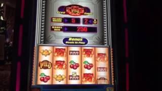 Quick Hit Platinum Slot Machine Free Spin Bonus #2 Aria Casino Las Vegas
