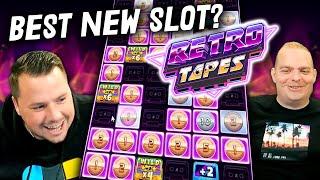 We (almost) beat the new Retro Tapes Slot!