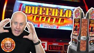 5 BONU$ SPINS in 10 MINUTES! High Limit Buffalo Inferno 3 Reel Wins! | The Big Jackpot