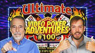 Ultimate X 10 Play - Dad LOVES it Now!! Video Poker Adventures 100 • The Jackpot Gents