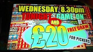 SCRATCHCARDS...VIEWERS TO PICKE..& FREE RAFFLE £27.00 CARDS