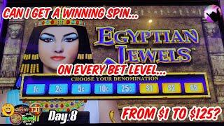 $800 vs Dollar Storm! Can I Get a WINNING SPIN on EVERY BET LEVEL $1 to $125? Slot Olympics Day 8