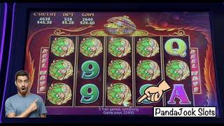 My first bonus spin was HUGE on 5 Treasures!