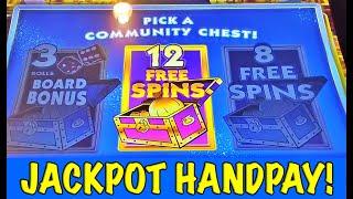 I cheated my way to a JACKPOT HANDPAY on Monopoly!