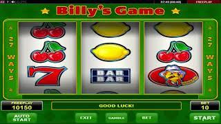 Billys Game video slot Review - Amatic Casino