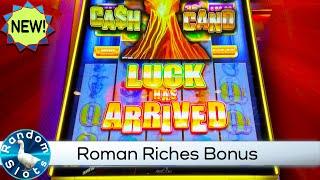 New️CashCano Roman Riches Slot Machine Free Spin Bonus