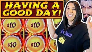 ️ BIG WINNING ON DRAGON LINK  SLOT QUEEN HAS A GOOD DAY ‼️