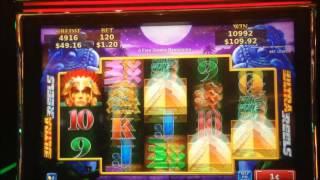 Golden Dynasty Slot machine (KONAMI)NICE BONUS WIN$1.20 & $2.00 Bet (First Attempt)
