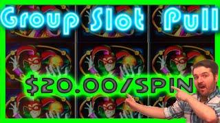•IT WAS OUR LAST SPIN!• Betting $20.00/SPIN On Carnival Of Mystery Masquerade Slot Machine!