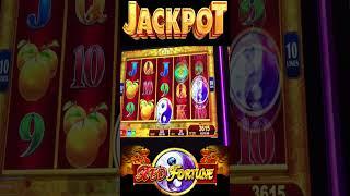HUGE $30 BET JACKPOT RED FORTUNE SLOT MACHINE