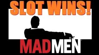 • MAD MEN SLOT MACHINE BONUS WINS + PROGRESSIVE WINS! Slot Machine Bonus Vegas 2015! (DProxima)