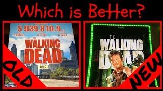 Which is Better?  Walking Dead 1 OR 2  Slot Machines at Cosmo, Las Vegas