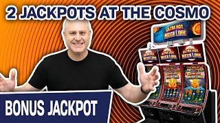 TWO Jackpots at Cosmo Las Vegas!  Ultra Hot Mega Link: Elephant MAX BETTING