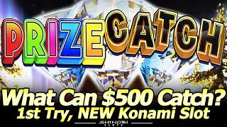 Put in $500 in to chase the Prize Catch Feature and This Is What Happened! NEW Konami slot at Soboba