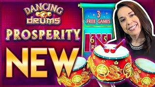 BRAND NEW !! DANCING DRUMS PROSPERITY SLOT ! WE GOT ALL THE FEATURES!