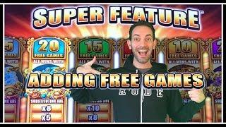 Brian gets 2 SUPER FEATURES on 5 Frogs Slot Machine   Brian Christopher Slots