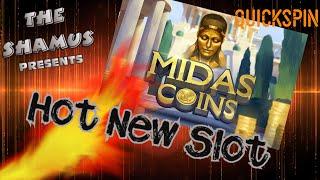 HOT NEW SLOT: Midas Coins - Quickspin