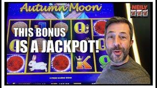 I knew IT WAS GOING TO HAPPEN! JACKPOT HANDPAY on Autumn Moon Slot Machine!