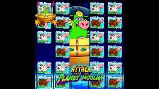 Invaders Attack from The Planet Moolah Cinemagraph | Jackpot Party Casino Slots | 1X1