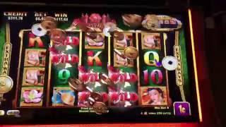 $6.80 bet on GOLD PAYS **HUGE WIN** on Slot at Bellagio, Las Vegas