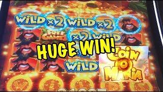 HUGE WIN ON COIN O MANIA SLOT