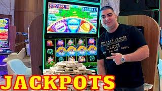 Rare 4 SCATTERS JACKPOT On Huff N More Puff Slot