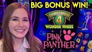 BIG BONUS WIN! Can I Fill The Screen? Pink Panther Slot Machine!