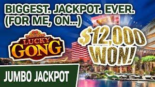Biggest. Jackpot. EVER for Me Playing 88 Fortunes: Lucky Gong!  Multiple Wins = $12,000!