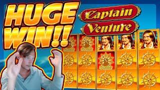HUGE WIN!!! Captain Venture BIG WIN!! Casino Games from CasinoDaddy Live Stream