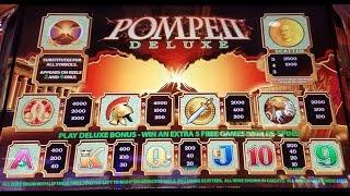 **Pompeii Deluxe** "RE-TRIGGER" FREE SPINS
