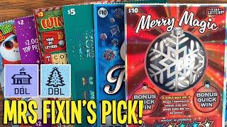 MRS FIXIN'S PICK!  $110/Tickets  Every Holiday Ticket  TEXAS Lottery Scratch Offs