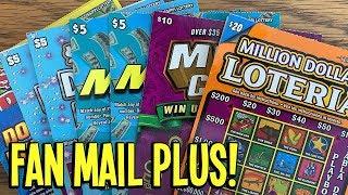 WINS! MISSISSIPPI FAN MAIL +  LOTERIA CHALLENGE!  Texas/Mississippi Lottery Scratch Offs