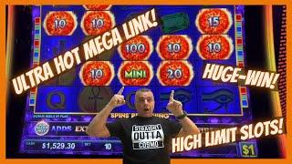 High Limit Ultra Hot Mega Link Jackpot!