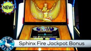 New️Sphinx Fire Money Mania Slot Machine Bonus