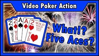What?! FIVE Aces on Video Poker? Is That Even Possible? • The Jackpot Gents