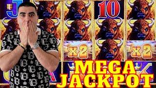 High Limit BUFFALO Slot GIANT JACKPOT - Almost GRAND JACKPOT