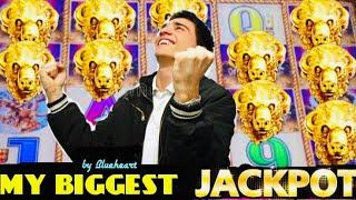 My BIGGEST BUFFALO GOLD slot JACKPOT HANDPAY WIN!