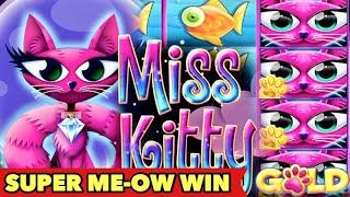•MISS KITTY GOLD• $3 BET SUPER BIG WIN | LIGHTNING LINK GREAT BONUS SESSION SLOT MACHINE